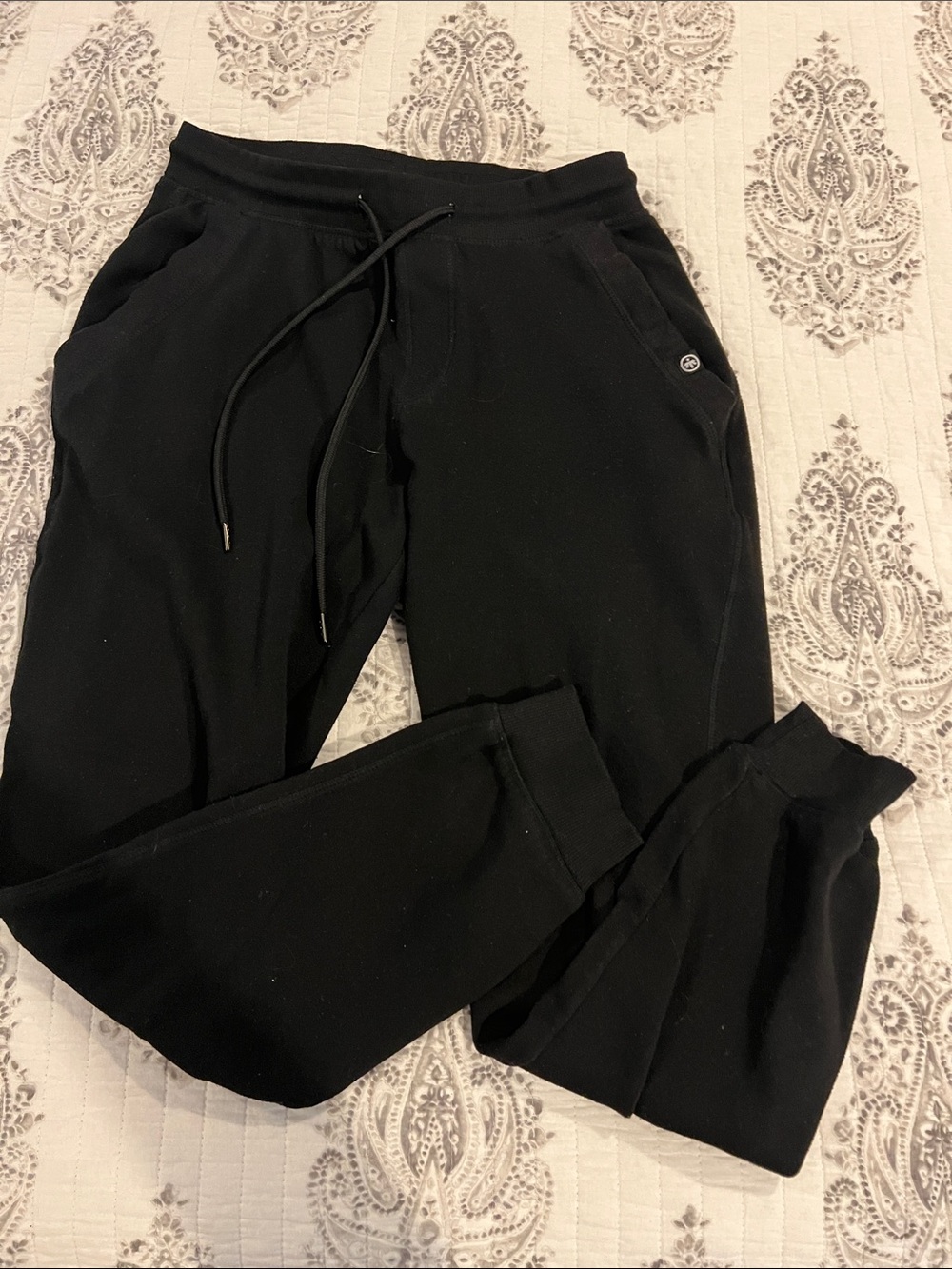 Men's Black Jogger Sweatpants